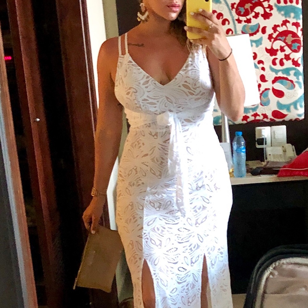 White Guess Dress